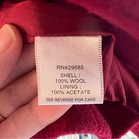 Pendleton wool jacket. Red. M. - Picture 3 of 5